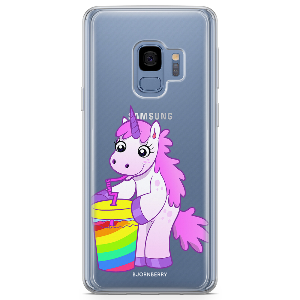 Samsung Galaxy S9 Fashion Case - Drinking Unicorn
