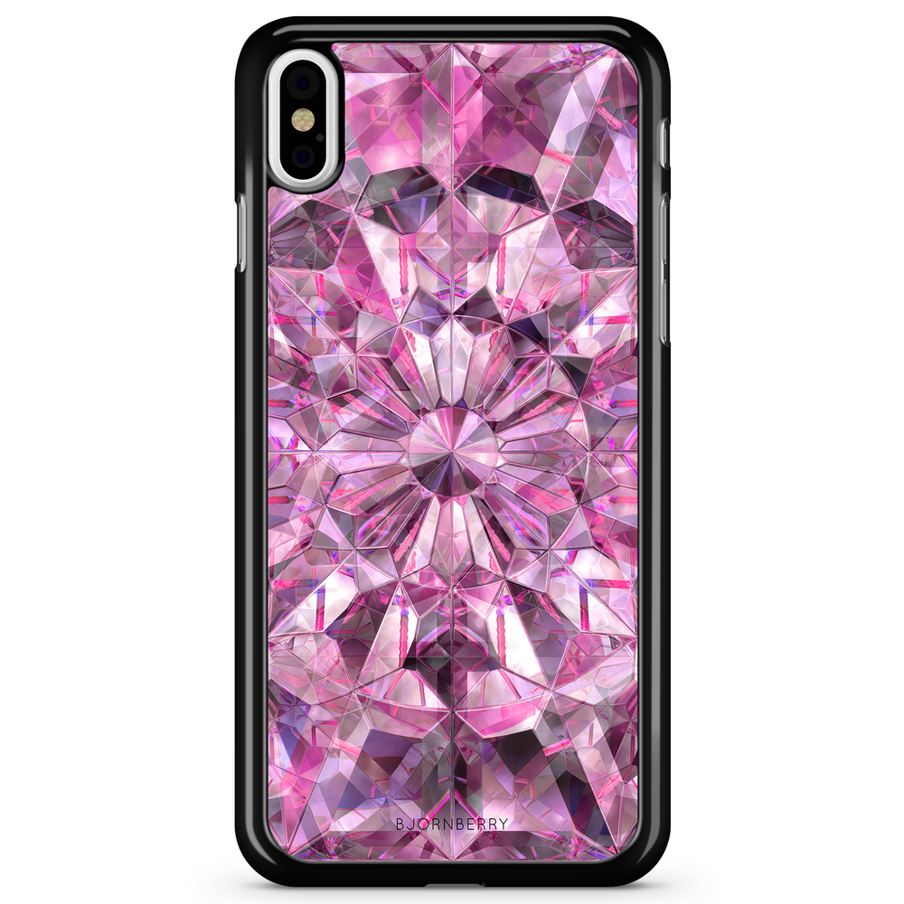 iPhone X / XS Case - Pink Crystals
