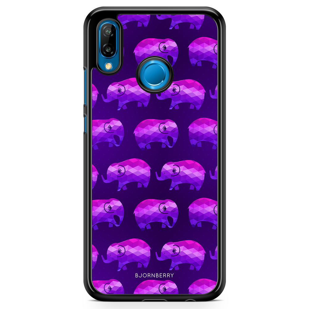 Huawei P20 Lite Case - Purple Elephant