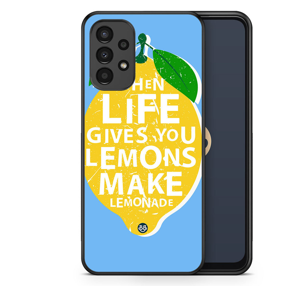 Samsung Galaxy A13 Case - Lemon Quote