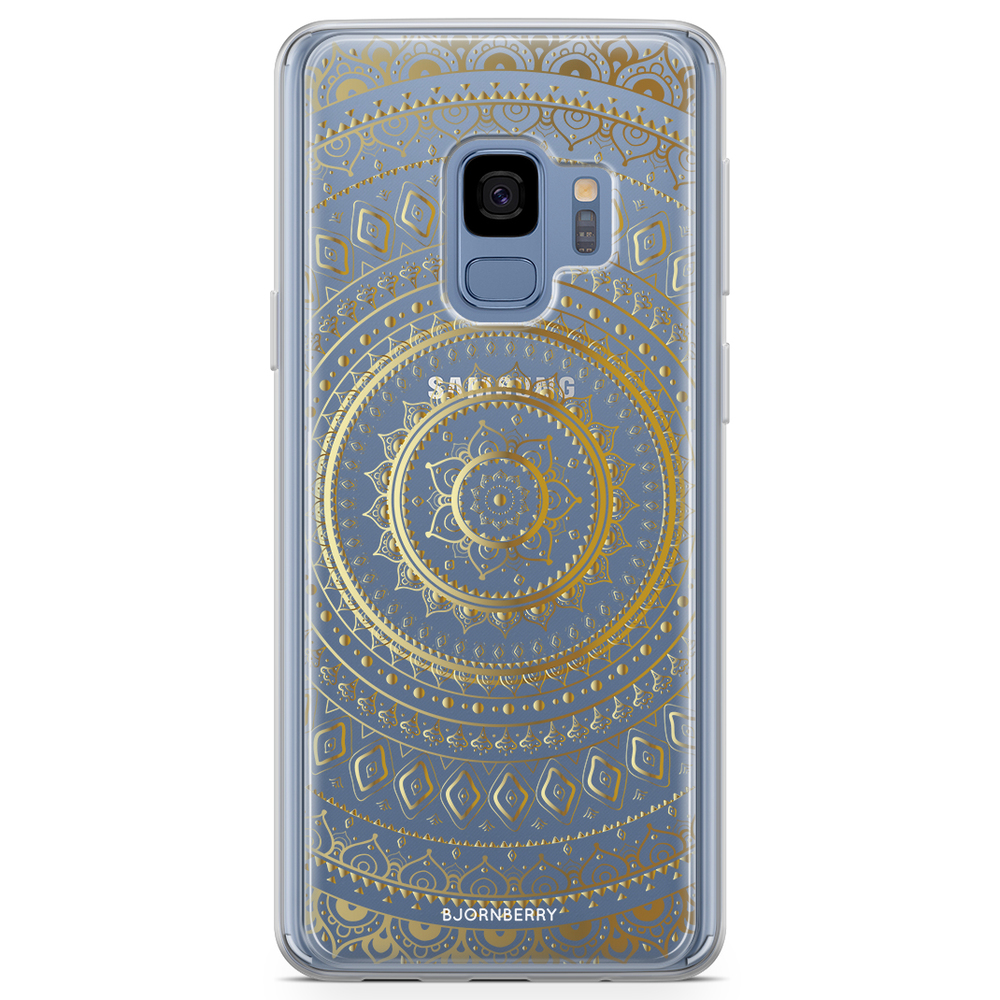 Samsung Galaxy S9 Fashion Case - Gold Mandala