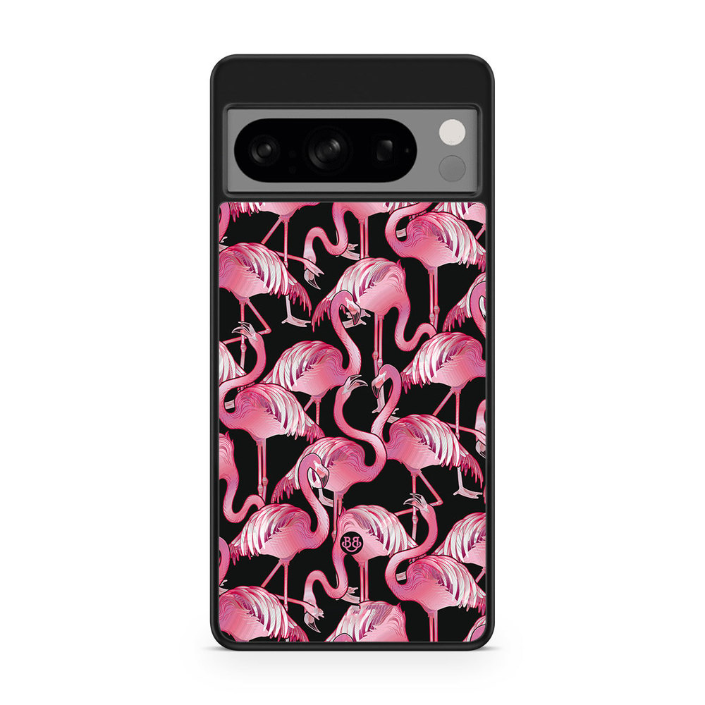 Google Pixel 8 Pro Case - Flamingos