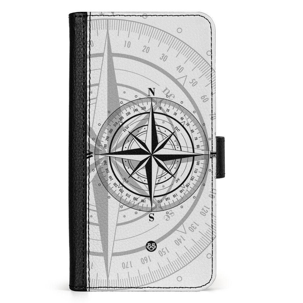 Samsung Galaxy A55 Wallet Case - Compass White