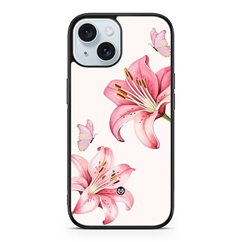 iPhone 15 Case - Pink Lily