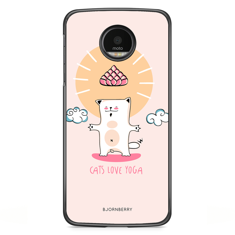 Motorola Moto G5S Plus Case - Yoga Cat Nr1
