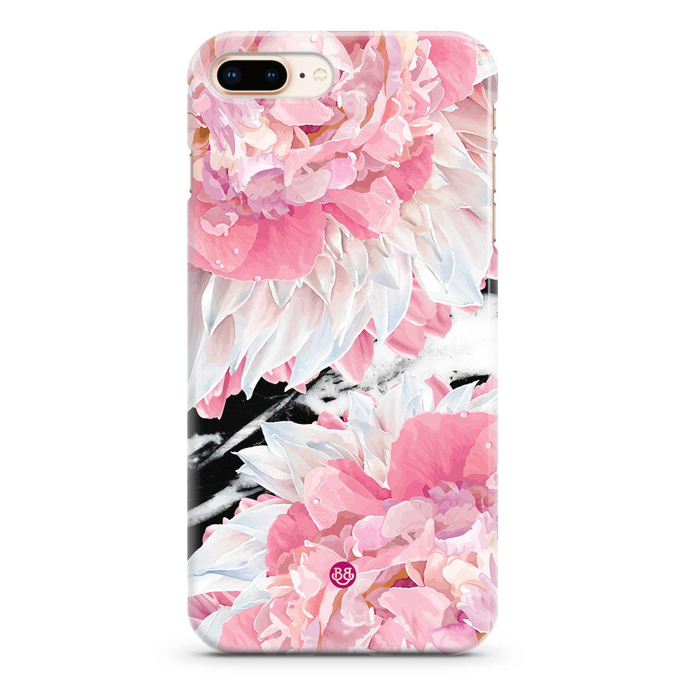 iPhone 6 Plus/6s Plus Premium Case - Dahlia Marble Dark