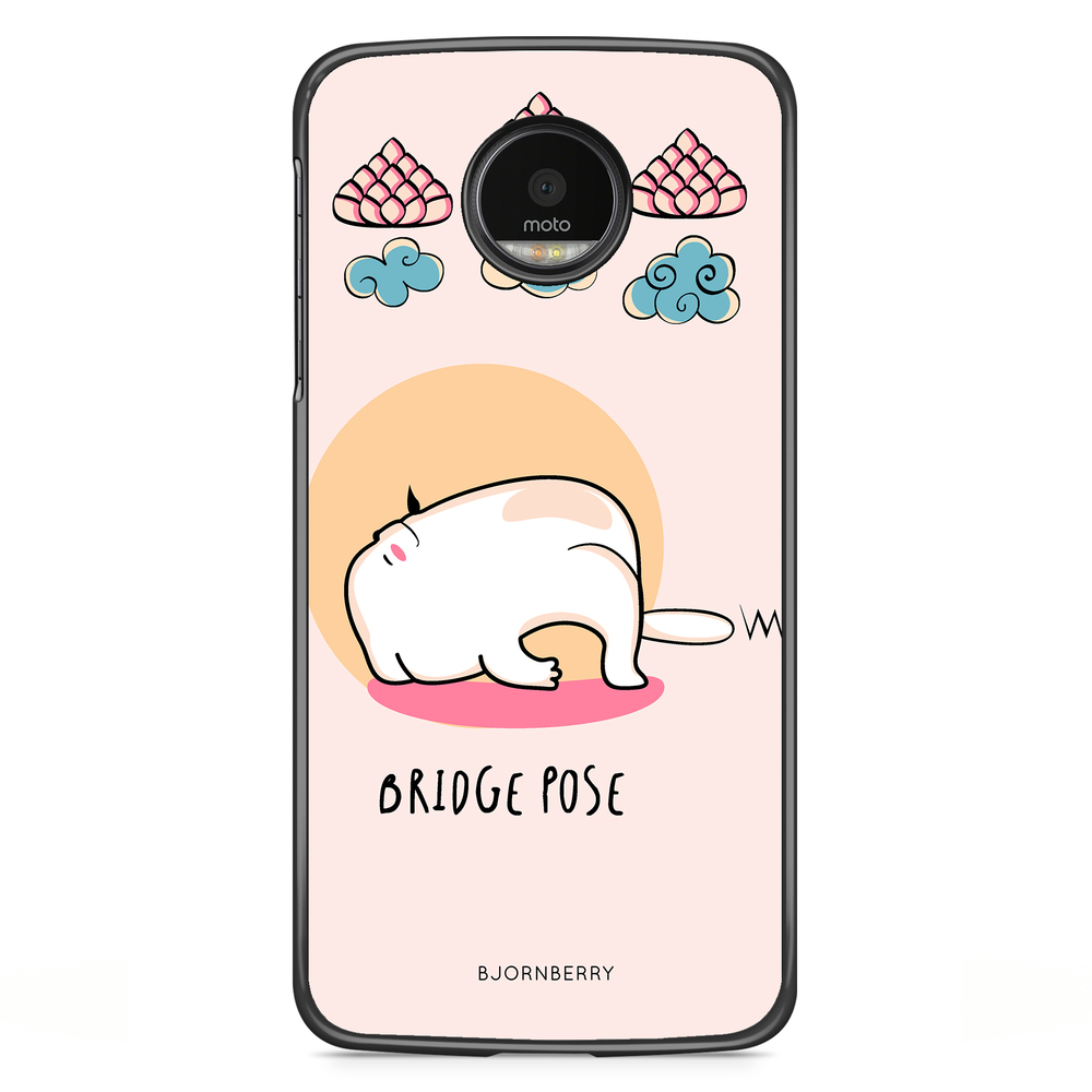 Motorola Moto G5S Plus Case - Yoga Cat Bridge Pose