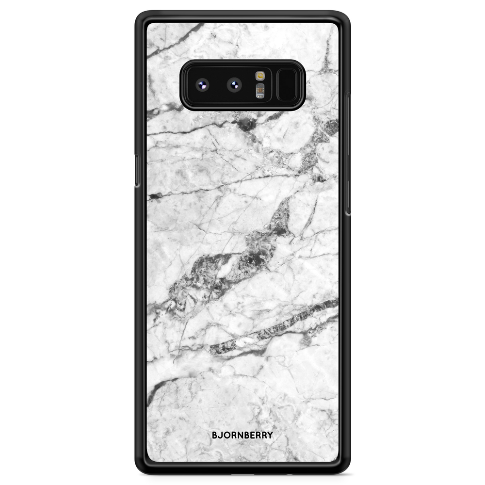 Samsung Galaxy Note 8 Case - White Marble