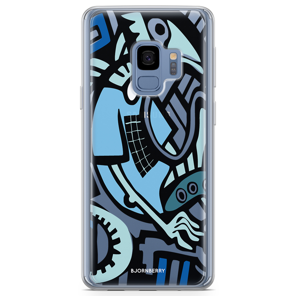 Samsung Galaxy S9 Fashion Case - Grafitti Lizard