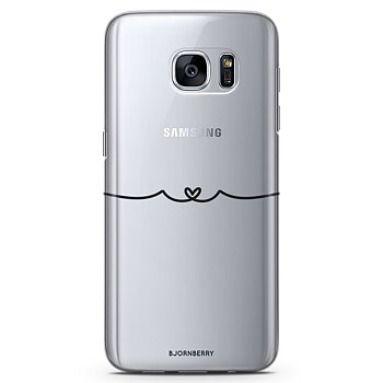 Samsung Galaxy S6 Edge TPU Case - Heart