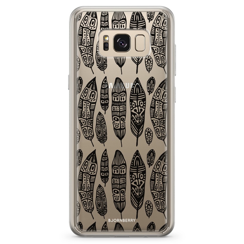 Samsung Galaxy S8 Fashion Case - Vintage Feathers