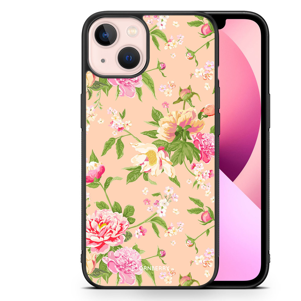 iPhone 13 Case - Peony Flowers