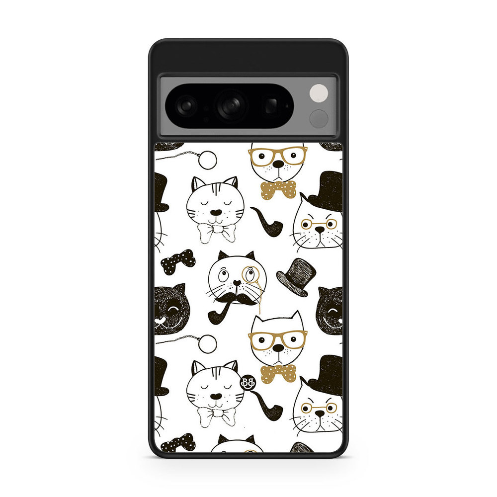 Google Pixel 8 Pro Case - Cartoon cats