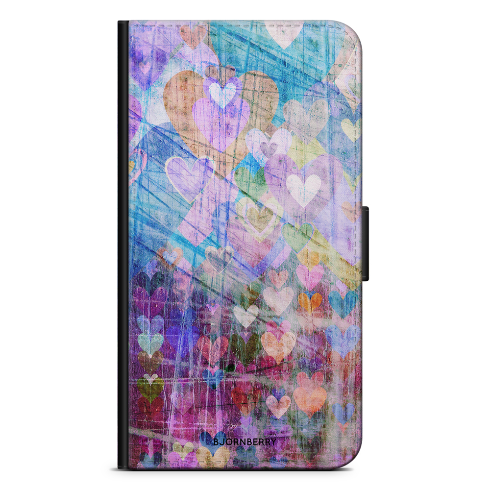 Huawei P30 Lite Wallet Case - Hearts