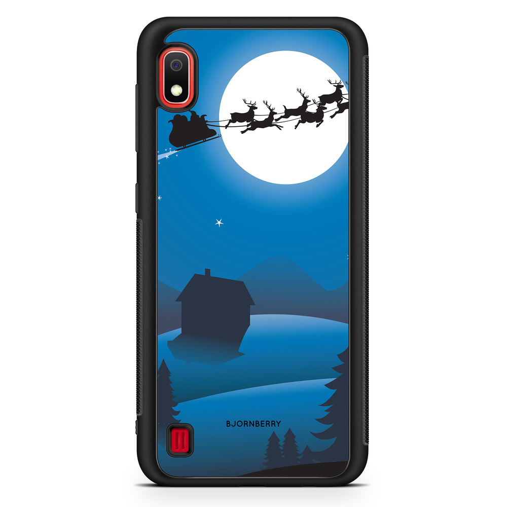 Samsung Galaxy A10 Case - Festive Sleigh