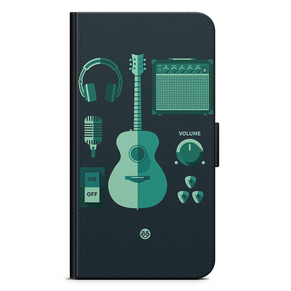 Motorola Edge 30 Pro Wallet Case - Gitarr