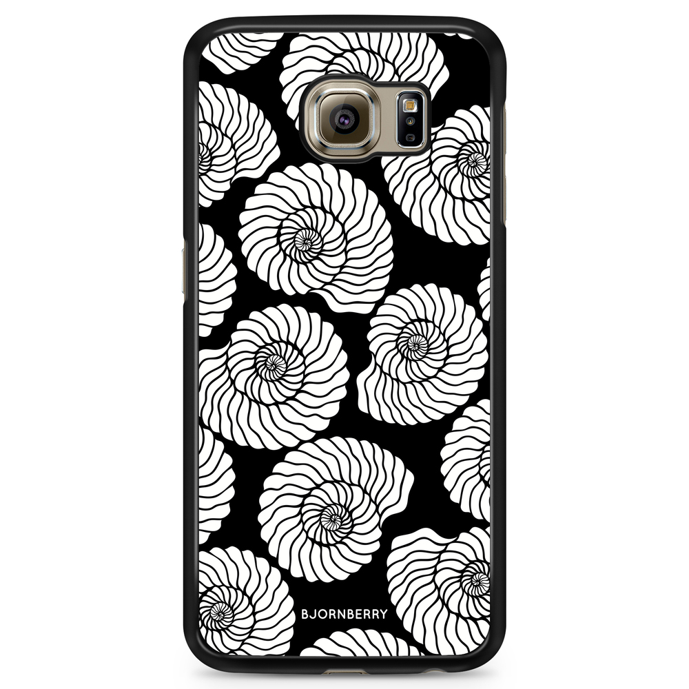 Samsung Galaxy S6 Edge Case - Seashell BW