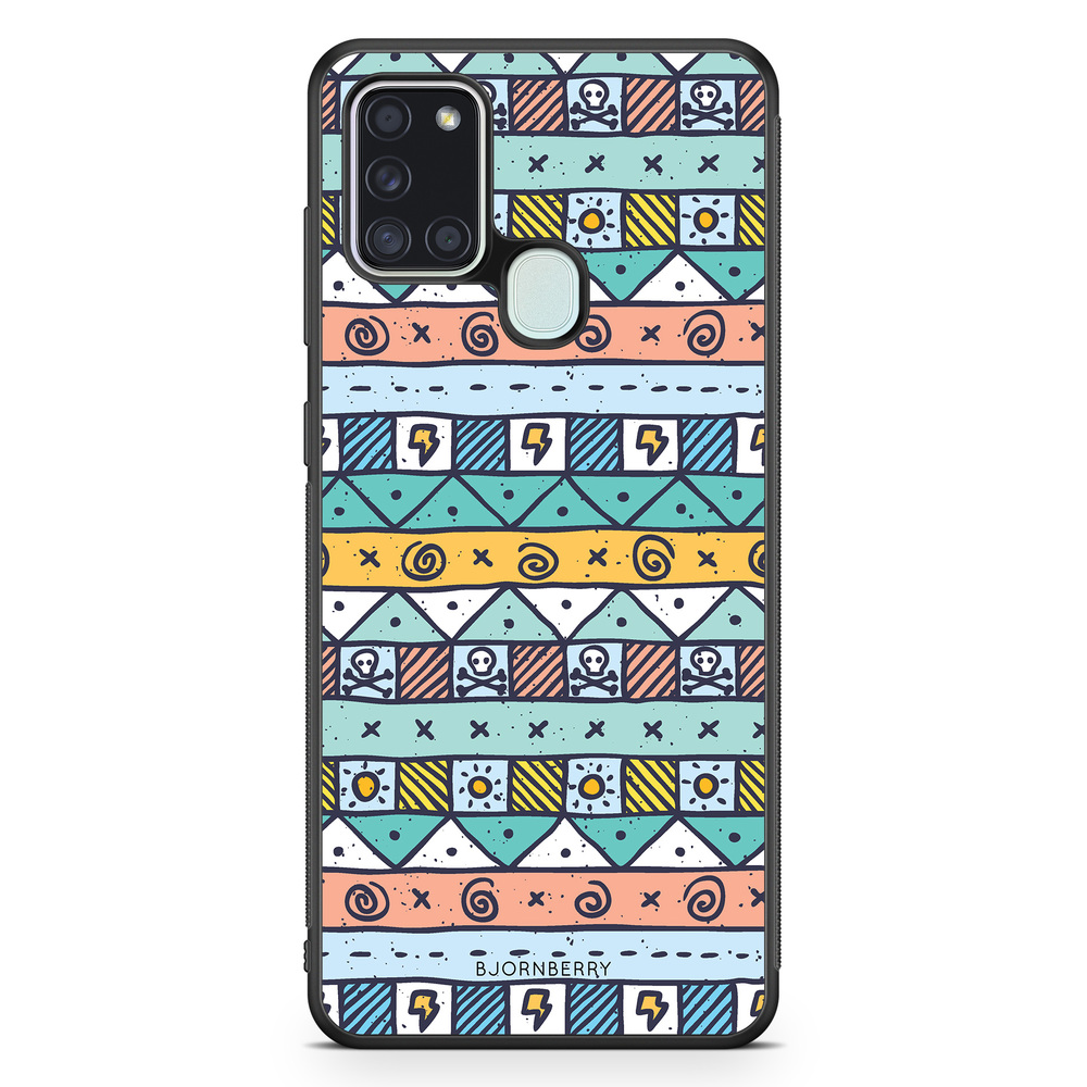 Samsung Galaxy A21s Case - Cute Pattern