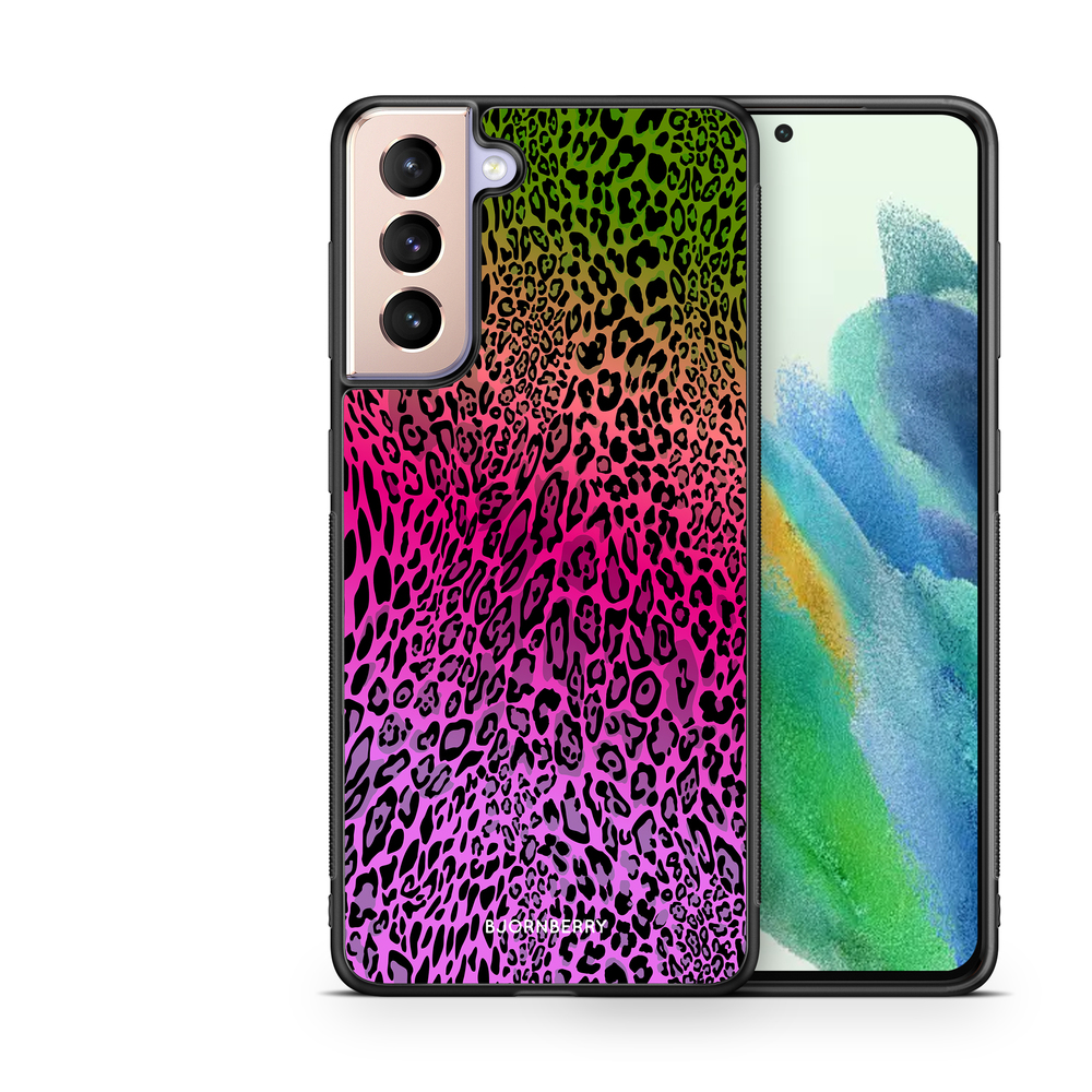 Samsung Galaxy S21 FE 5G Case - Gradient Leopard