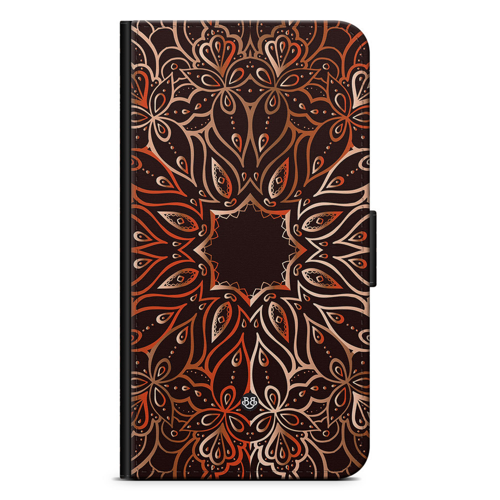 Sony Xperia 1 IV Wallet Case - Bronze Mandala