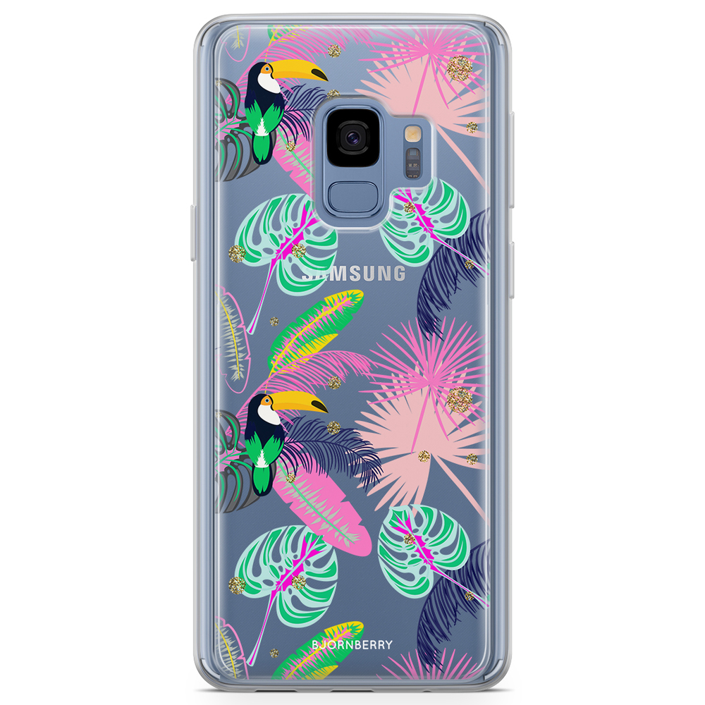 Samsung Galaxy S9 Fashion Case - Tropical Pattern