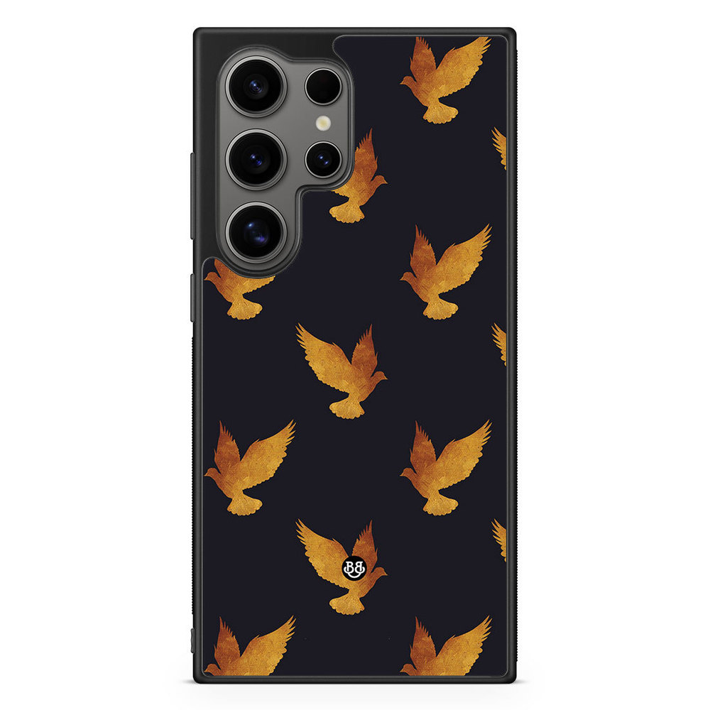 Samsung Galaxy S24 Ultra Case - Golden Doves