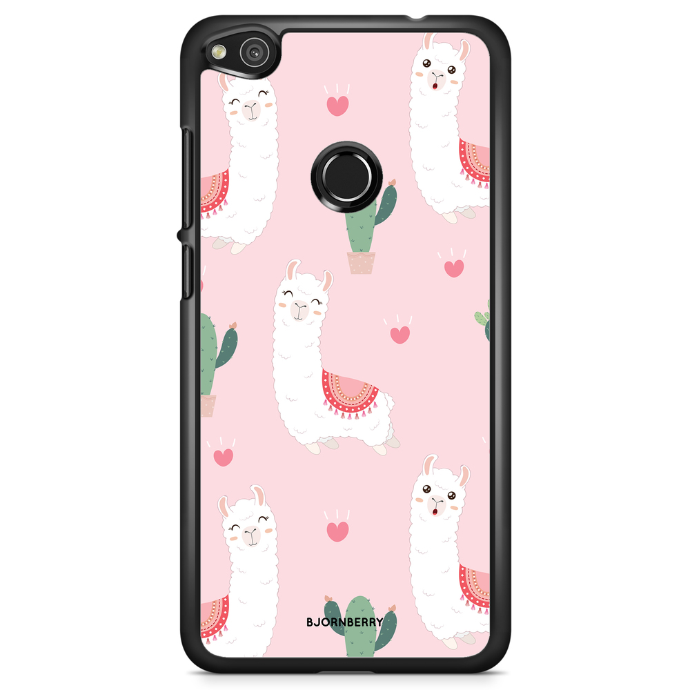Huawei Honor 8 Lite Case - Llama Pattern