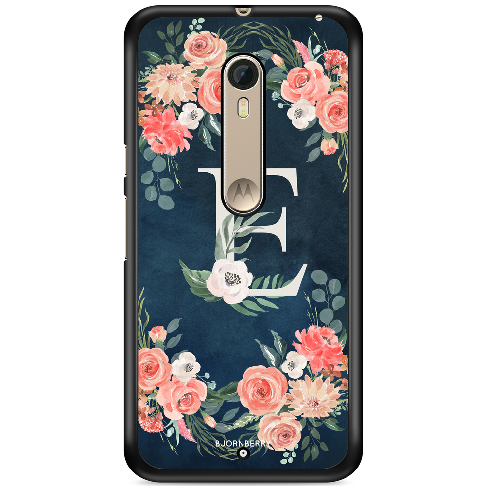 Moto X Style Case - Monogram E