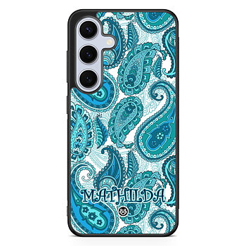 Samsung Galaxy S24 FE Custom Skal - Paisley Name