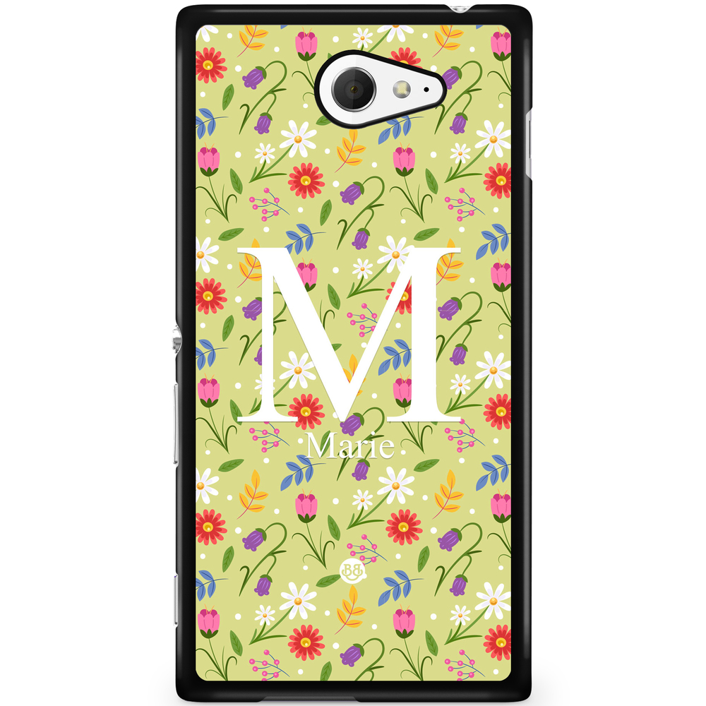 Sony Xperia M2 Aqua Case Custom - AWAKEN - Spring Meadow