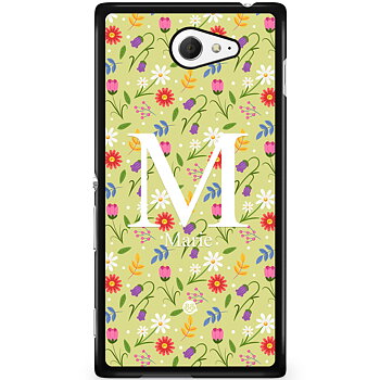 Sony Xperia M2 Aqua Skal Custom - AWAKEN - Spring Meadow