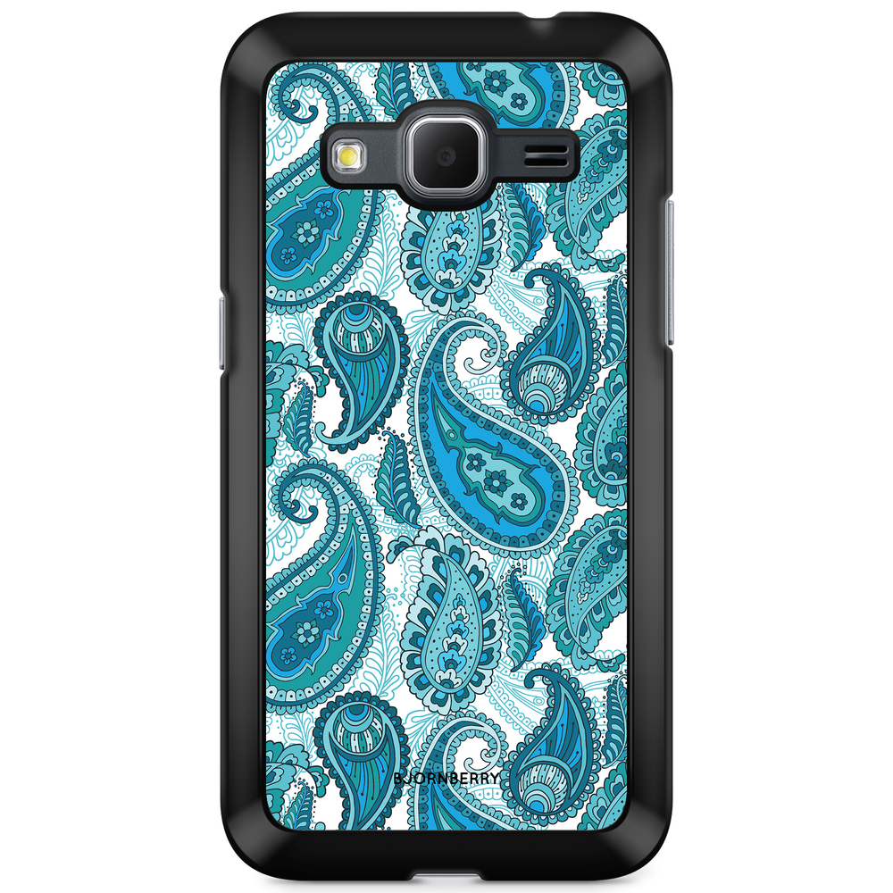 Samsung Galaxy Core Prime Case - Blue Paisley