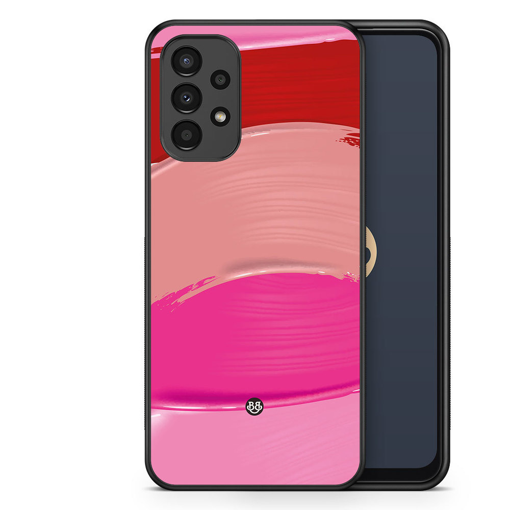 Samsung Galaxy A13 Case - Lipstick Smears
