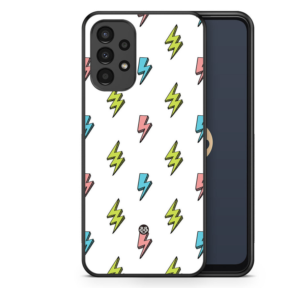 Samsung Galaxy A13 Case - Lightning Bolts