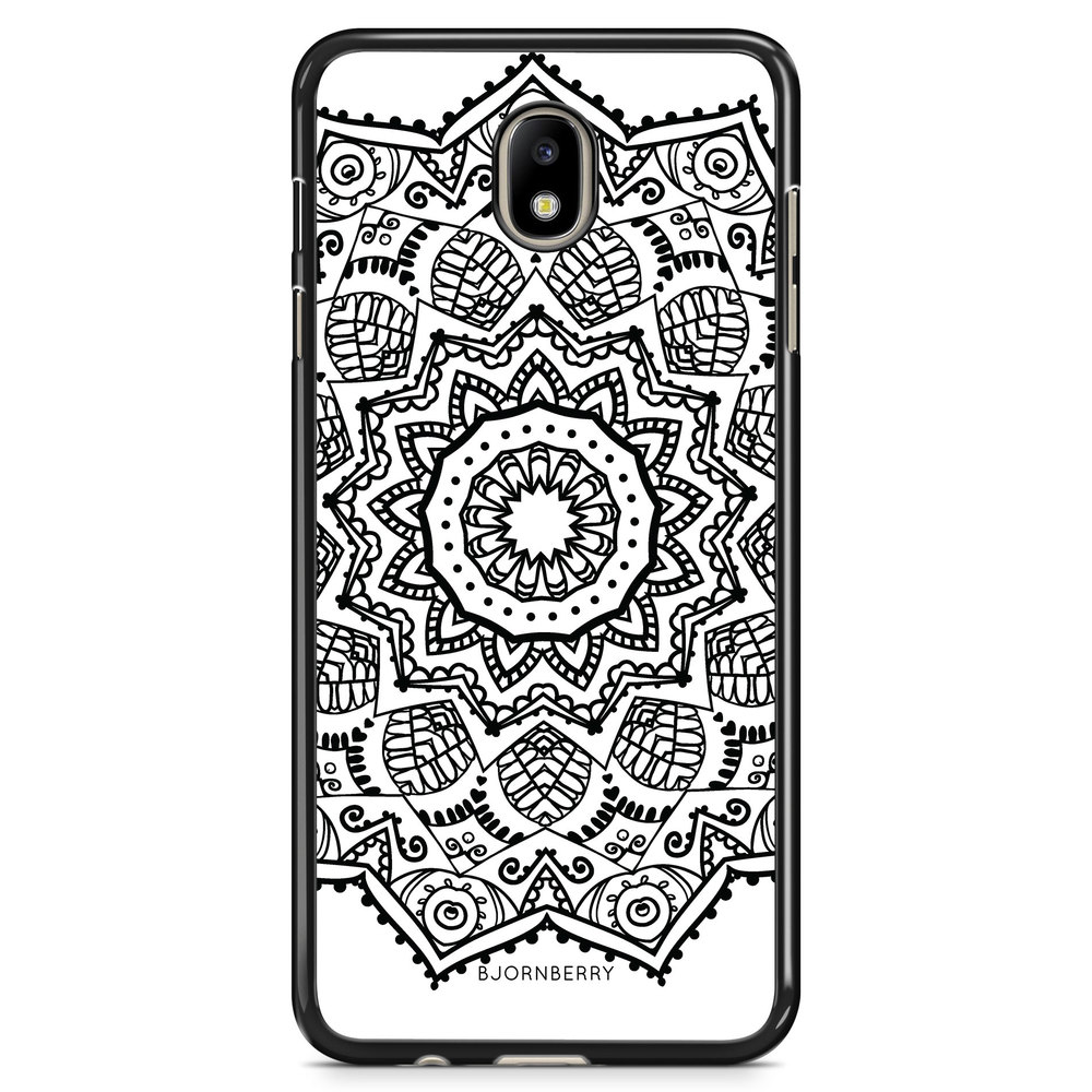 Samsung Galaxy J7 (2017) Case - Black Mandala
