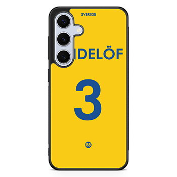 Samsung Galaxy S24 FE Custom Skal - Sverige Namn/Nummer