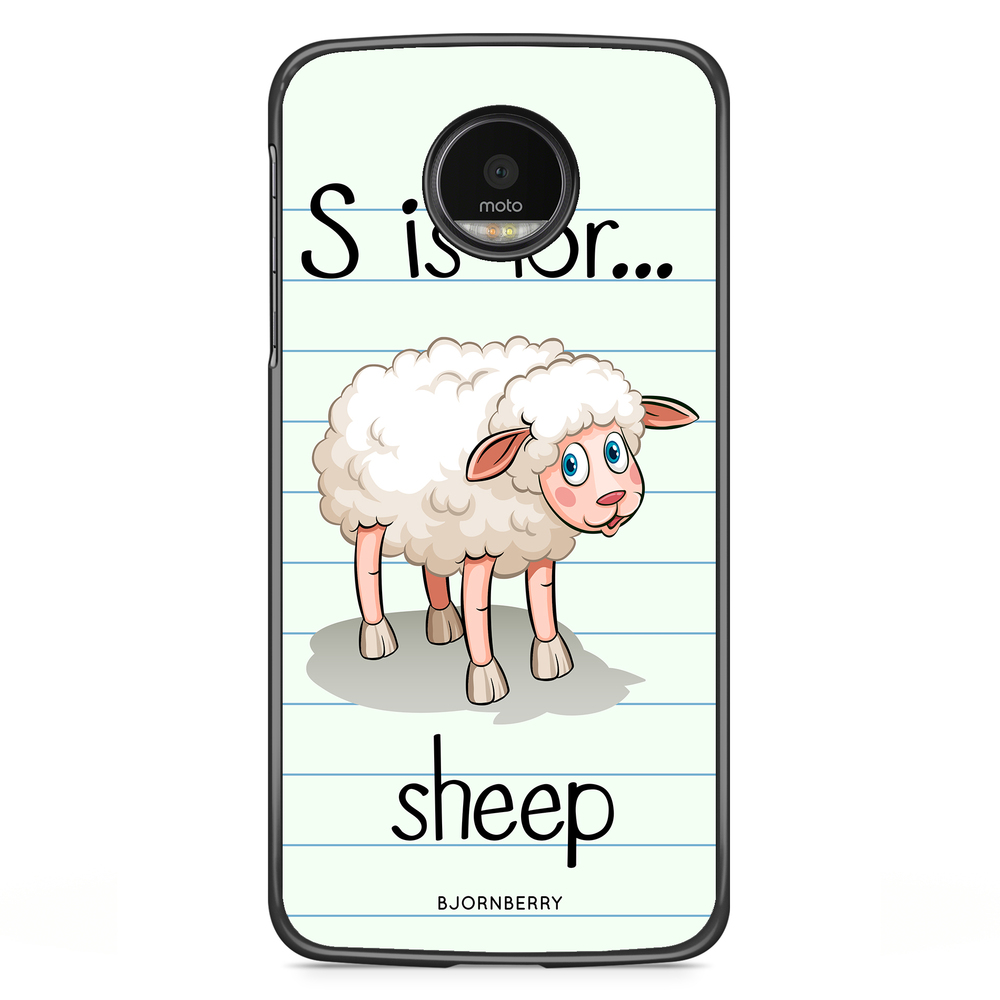 Motorola Moto G5S Plus Case - S is for Sheep