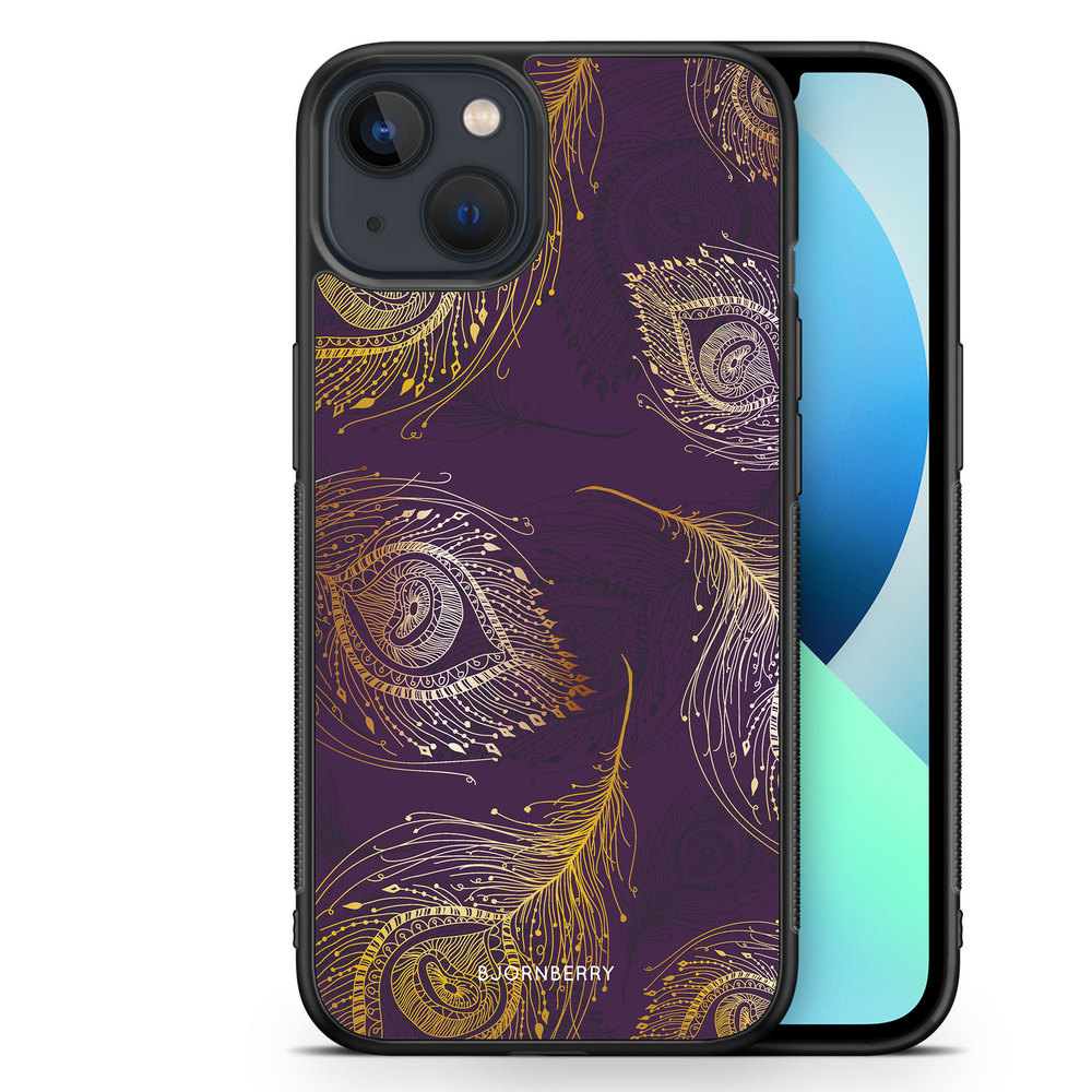 iPhone 13 Mini Case - Peacock Feathers