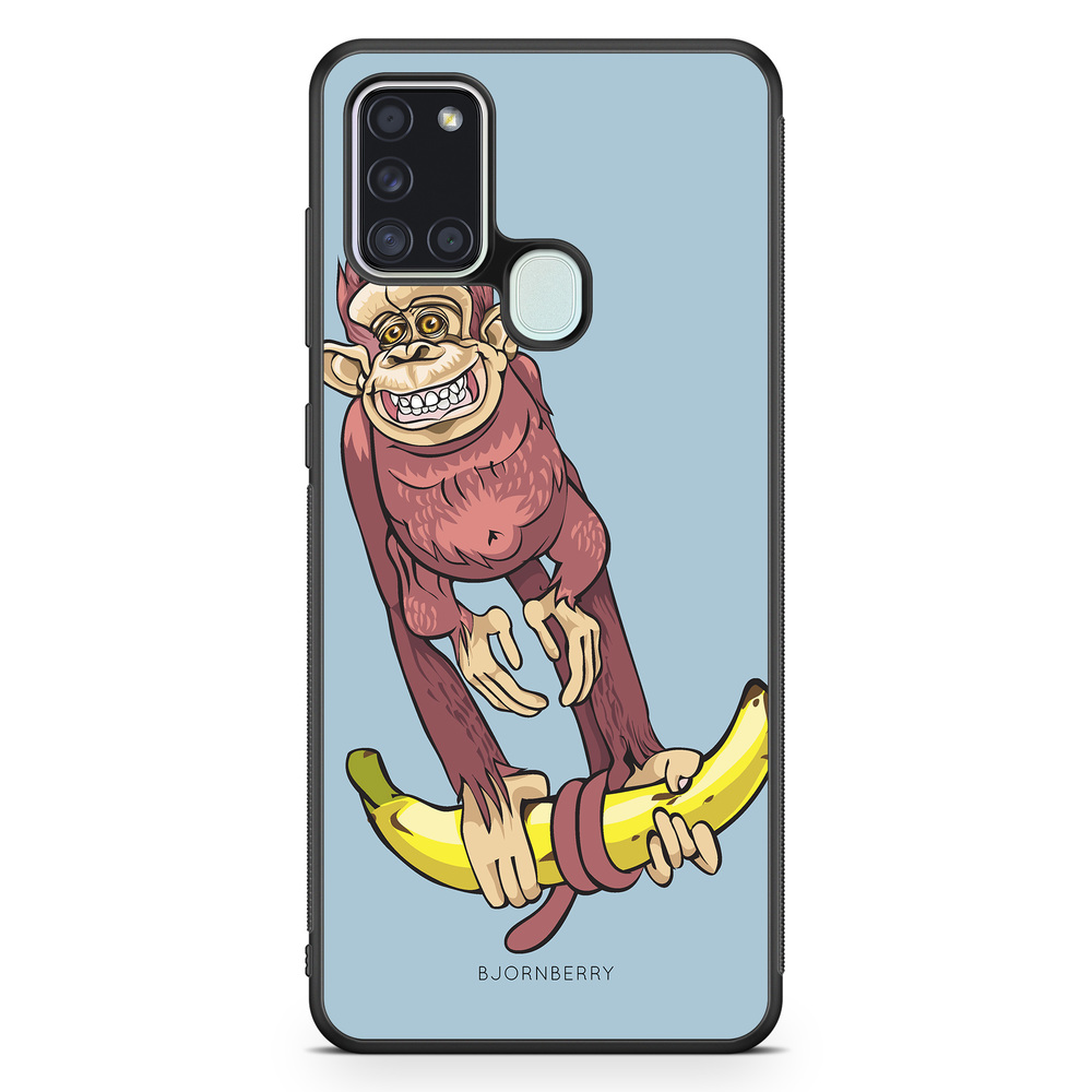 Samsung Galaxy A21s Case - Monkey Action