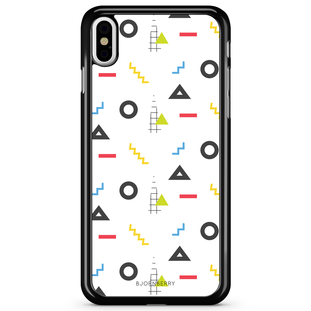 iPhone X / XS Case - 80s Pattern