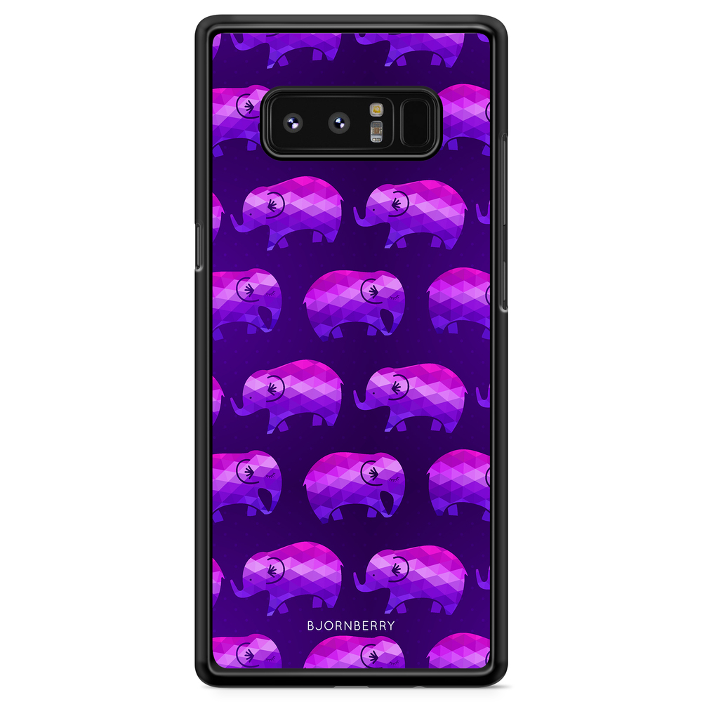 Samsung Galaxy Note 8 Case - Purple Elephant