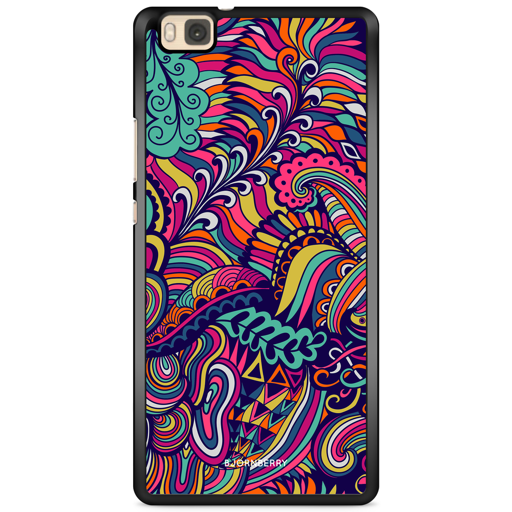 Huawei P8 Lite Case - Abstract Floral