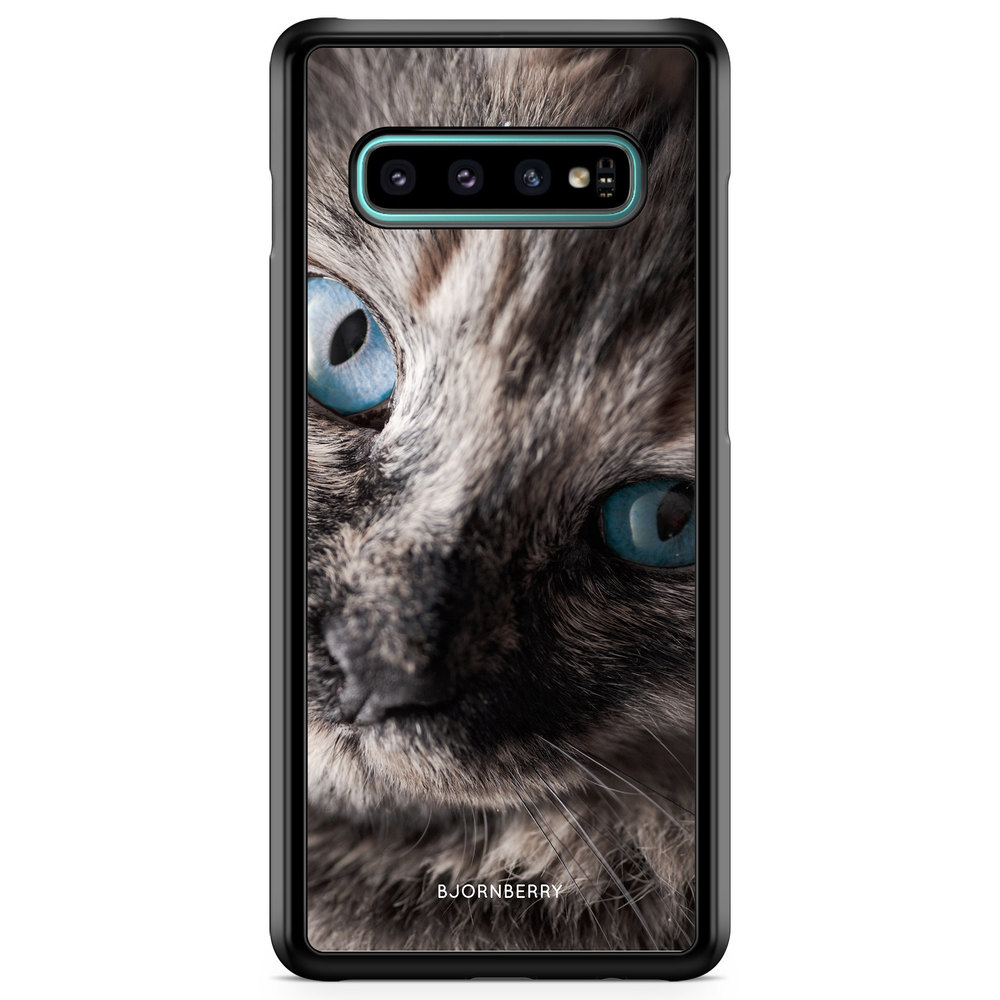 Samsung Galaxy S10 Plus Case - Cat Blue Eyes