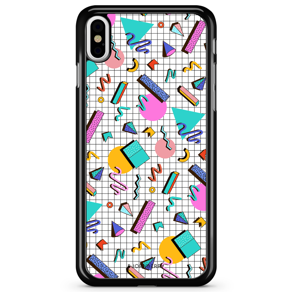 iPhone X / XS Case - 80s Pattern