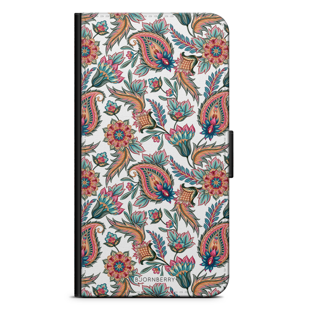 Huawei P8 Lite Wallet Case - Paisley