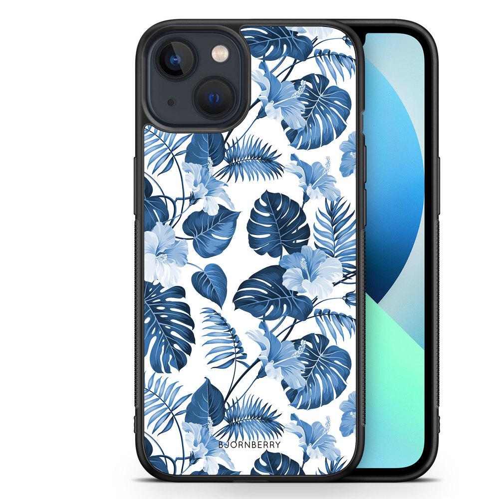 iPhone 13 Mini Case - Blue Flowers