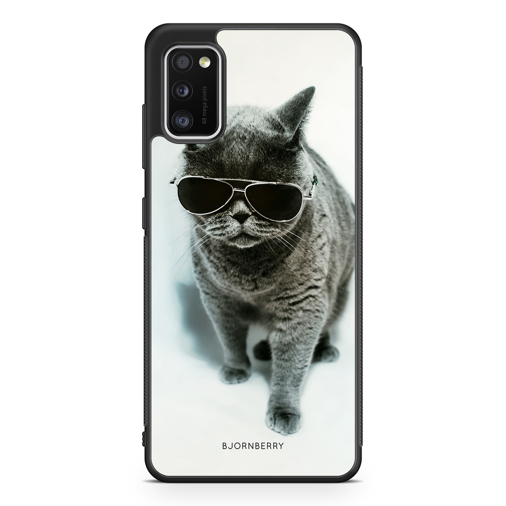 Samsung Galaxy A41 Case - Cat Shades