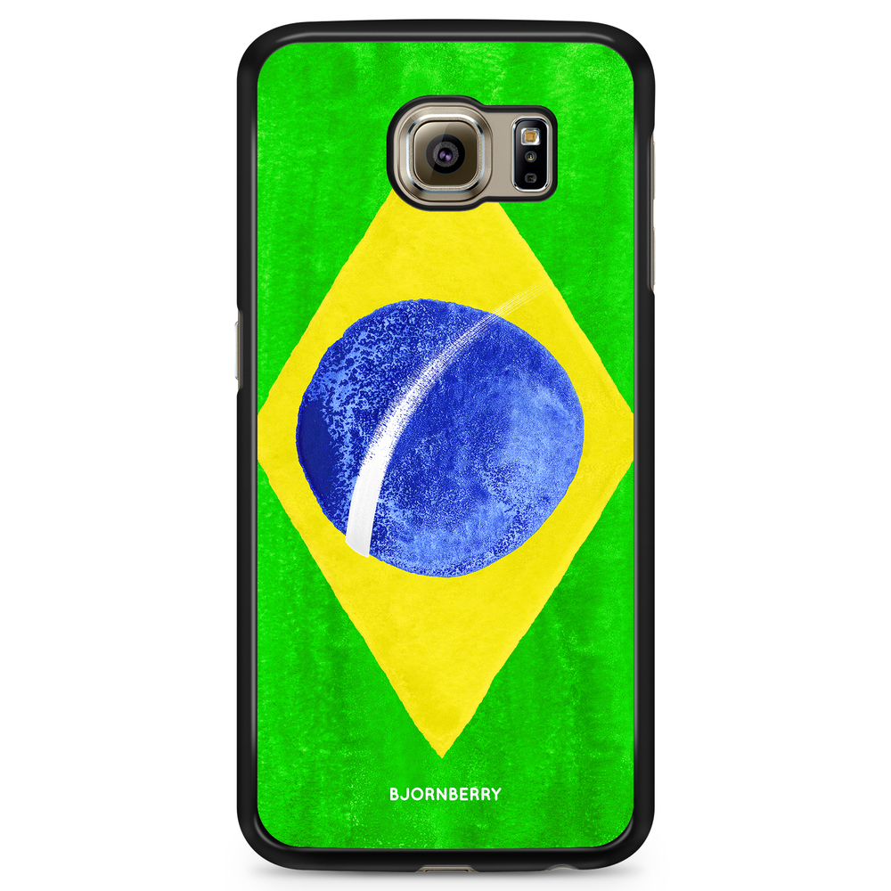 Samsung Galaxy S6 Edge Case - Brazil Flag