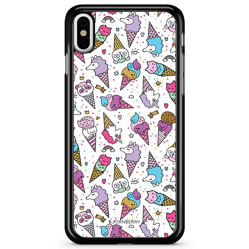 iPhone X / XS Case - Unicorn Ice Creams