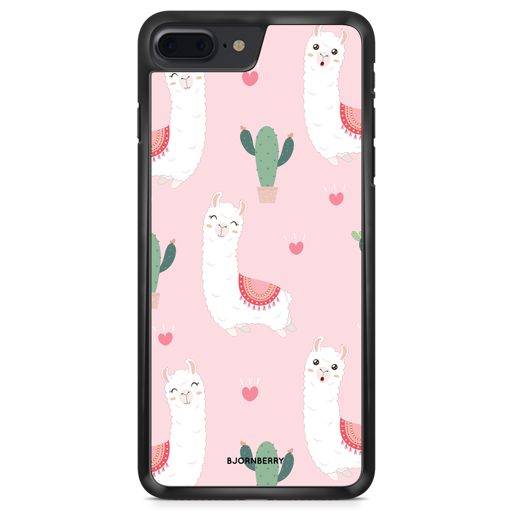 iPhone 8 Plus Case - Llama Pattern